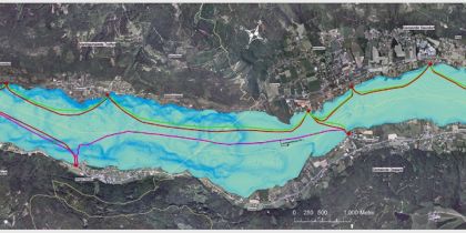 Seedruckleitung aus HDPE: Restlebensdauer nach 47 Betriebsjahren im Ossiacher See